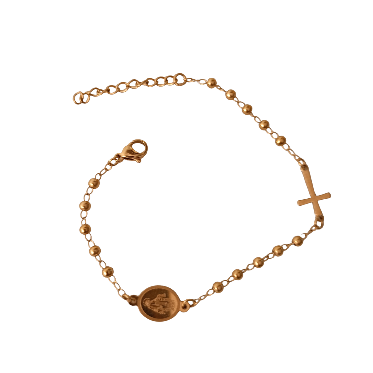 Pulsera misterio dorada